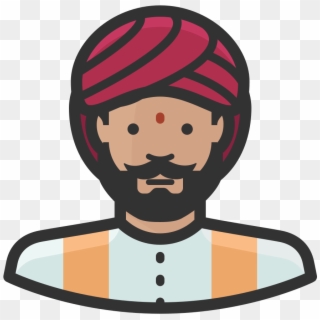 Indian Man Icon, HD Png Download