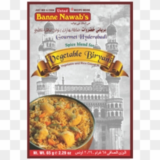 Vegetable Biryani Spice Mix - Banne Nawab Dum Biryani, HD Png Download