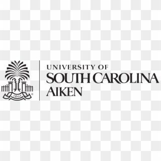 University Logo Linear Black High Res - University Of South Carolina Aiken Logo, HD Png Download