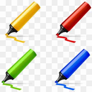 Preview Of The Marker Icons - Marker Pen Icon, HD Png Download