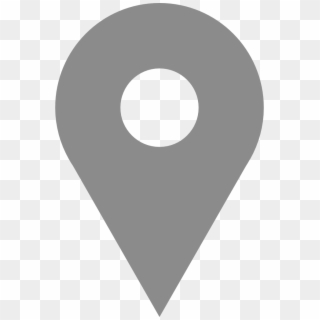 Location Marker - Location Icon Png Grey, Transparent Png