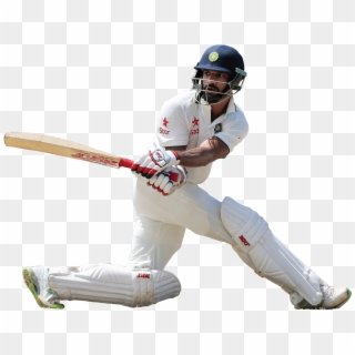 Person Playing Bricket In White - Cricket Players Logo Png, Transparent Png