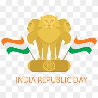 Happy Republic Day Png Image - Happy Republic Day 2019 Png, Transparent Png