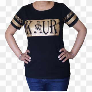 Singh & Kaur Punjabi Tshirt Combo - Write Sardarni In T Shirt, HD Png Download