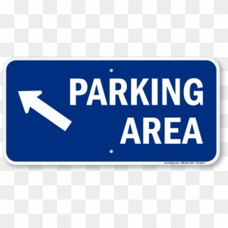 Parking Area Up Left Arrow Symbol Sign - Sign, HD Png Download