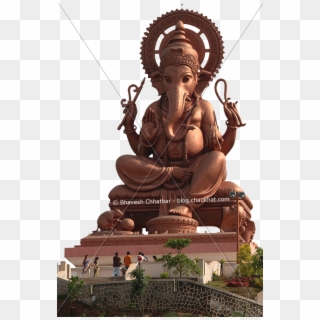 Begdewadi Ganpati Temple [huge Statue] - Begdewadi Pune, HD Png Download