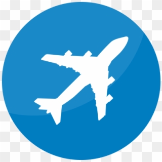 Vector Airplane - Airplane Blue Logo Png, Transparent Png