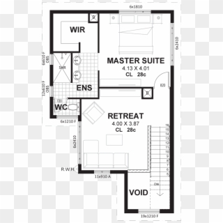 Aspen - 15 * 10 House Plan, HD Png Download