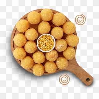 Filled With Nuts, This As Traditional As It Gets Ladoo - Buñuelo, HD Png Download