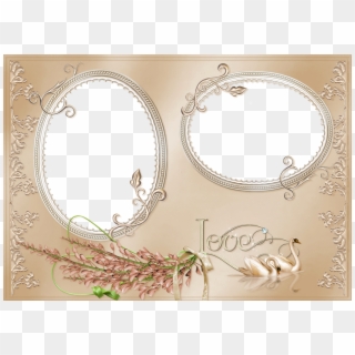 Double Photo Frame Transparent, HD Png Download
