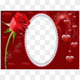Free Png Best Stock Photos Transparent Red Romantic - Transparent Background Love Border Png, Png Download