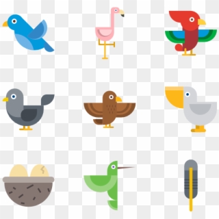 Bird Collection - Bird Icon, HD Png Download