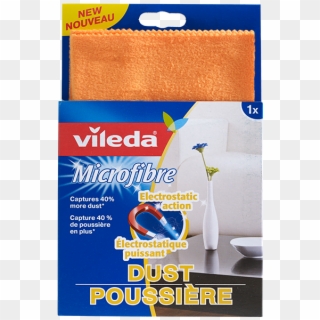 Microfibre Dust Cloth Pluspng - Microfiber Dust Cloth Vileda, Transparent Png