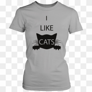 District Womens Cat Lover Shirt - Shirt, HD Png Download