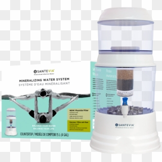 Santevia Alkaline Water Filter - Santevia Alkaline Gravity Water Filter, HD Png Download