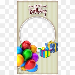 Awesome Birthday Frame - Birthday Wish Photo Frame, HD Png Download