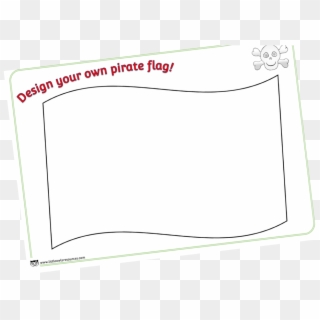 'design Your Own Pirate Flag' Template/activity Sheet - Design Your Own Pirate Flag, HD Png Download
