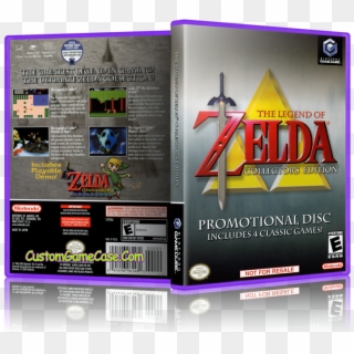 The Legend Of Zelda Collector's Edition Custom Game - Zelda Collector Edition Gamecube, HD Png Download