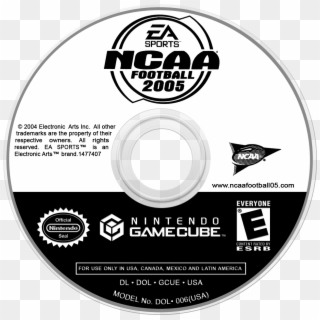 59ecbe4a74ab6 Ncaafootball2005 - Gamecube, HD Png Download