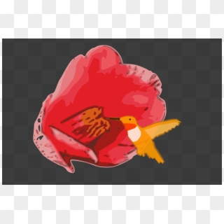 This Free Icons Png Design Of Camellia-hummingbird, Transparent Png