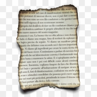 Paper Newspaper Texture Burnt Old Edge Paperedge Realis - Vellum, HD Png Download