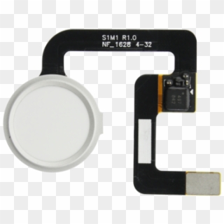 Lg V20 Power Button And Fingerprint Reader White - Circle, HD Png Download