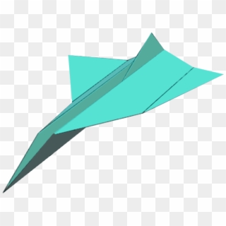 Free Png Download Paper Airplane Png Images Background - Bottlenose Paper Airplane, Transparent Png