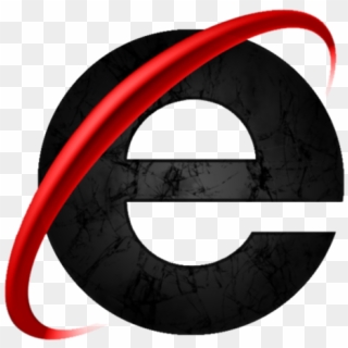 Free Icons Png - Black Internet Explorer Icon Png, Transparent Png