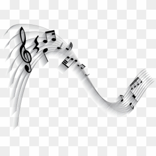 I Love To Close My Eyes And Concentrate On The Sounds - Music Notes Background, HD Png Download