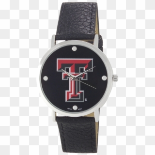 Texas Tech Vegan Leather Watch - Watch, HD Png Download