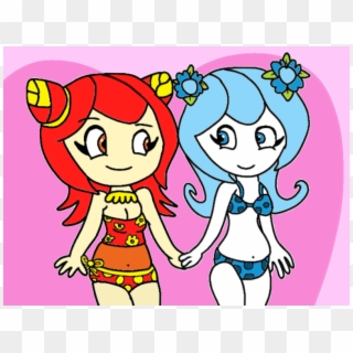 Jalapeno And Frostbite By Jakered3 - Cartoon, HD Png Download