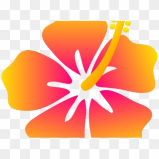 Hawaiian Flower Clipart - Hawaii Flowers Clipart, HD Png Download