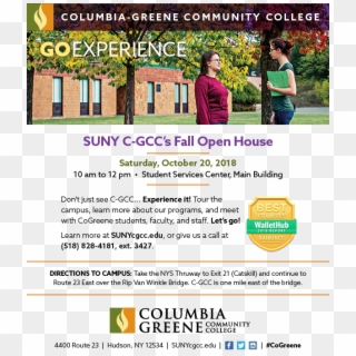 Open House At C-gcc - Columbia–greene Community College, HD Png Download