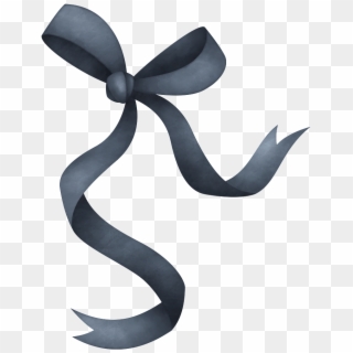 Black Cute Gift Bow Transparent, HD Png Download