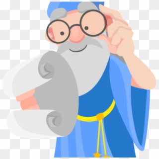 Wizard Clipart Free To Use Public Domain Wizard Clip - Old Wise Man Transparent, HD Png Download