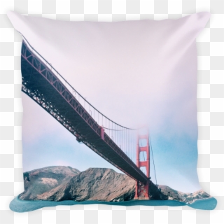 Decorative Throw Pillow / Golden Gate Bridge San Francisco - Golden Gate Bridge, HD Png Download