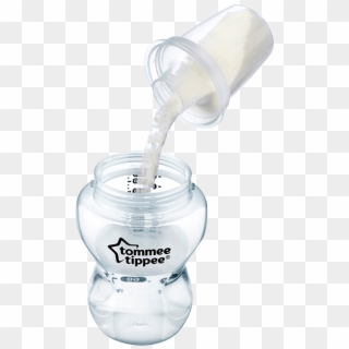 Milk Powder Dispenser Pouring Milk Powder Into Bottle - Milk Powder Dispenser Tommee Tippee, HD Png Download