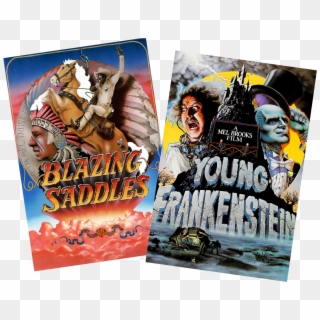 Showtime For The Movies Will Be - Blazing Saddles And Young Frankenstein, HD Png Download