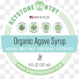 Keystone Pantry Organic Agave Syrup - Circle, HD Png Download