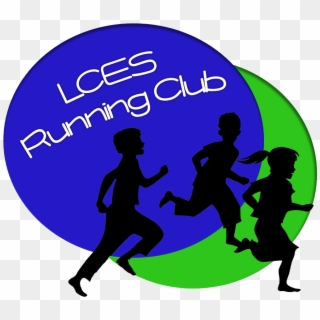 Grizzly Running Club - Silhouette Children Running, HD Png Download