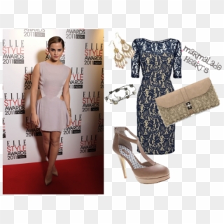 Recreate The Look - Emma Watson Elle Style Awards, HD Png Download