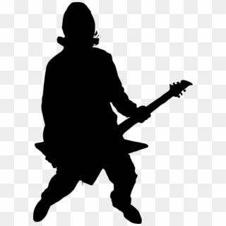 Free Png Electric Guitar Player Png - Silhouette, Transparent Png