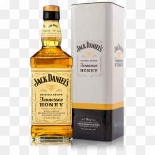 Jack Daniel's Tennessee Honey - Jack Daniels Honey 1 Litre, HD Png Download