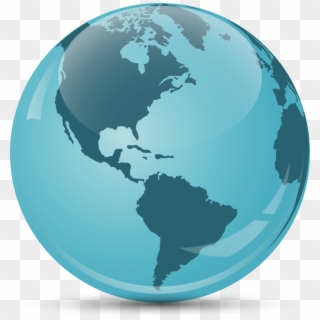 Globo Mundo Png - Americas Map Png, Transparent Png