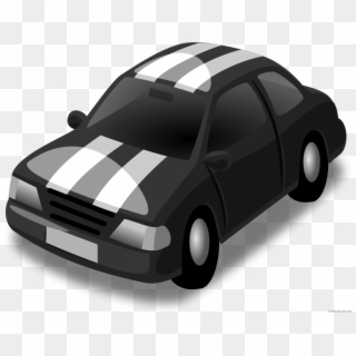 Black And White Race Car Png - Axis Bank Car Loan, Transparent Png