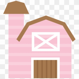 Barn Clipart Pink - Pink Barn Clipart, HD Png Download