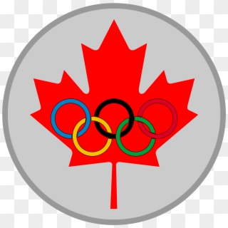 Maple Leaf Olympic Silver Medal - West Edmonton Mall, HD Png Download