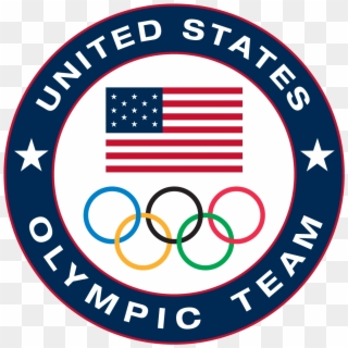 Free Flag Clipground American Ⓒ - Team Usa Olympic Rings, HD Png Download