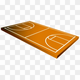 Basketball Court Football Pitch Icon - Basketball Court Drawing, HD Png Download