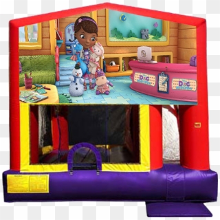 Doc Mcstuffins Combo 4 In 1 From Awesome Bounce Of - Scooby Doo Bounce House, HD Png Download